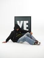 dapperdame™ Black Sports Graphic Hoodie