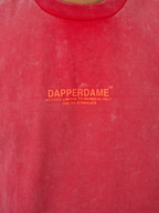 dapperdame™ Crimson Oversized Tee